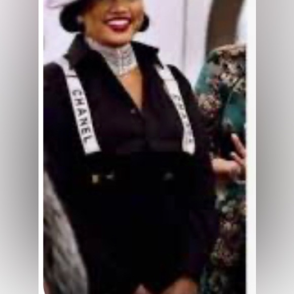 Designer Inspired Suspenders for Men and Women - Adjustable Elastic 1 inch Wide - Picture 5 of 5